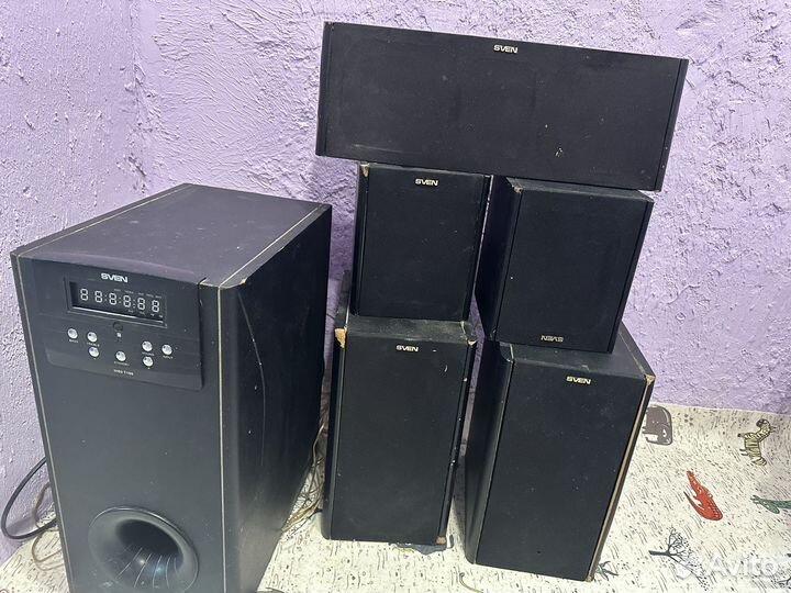Домашний кинотеатр 5.1 Sven ihoo T100 150W