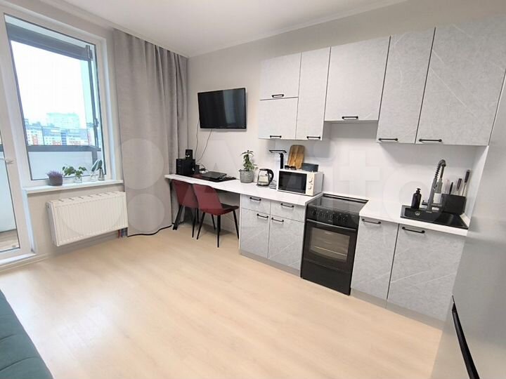 Квартира-студия, 24,3 м², 16/22 эт.