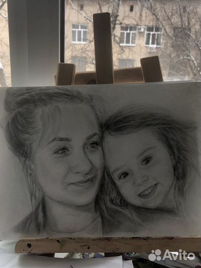 Портрет карандашом