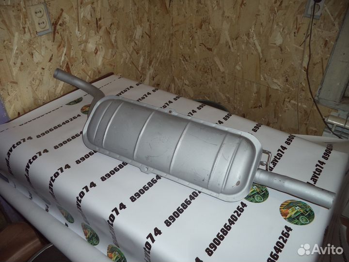 Глушитель на ваз 2107