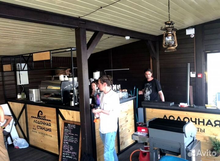 Барная стойка для фудкорта