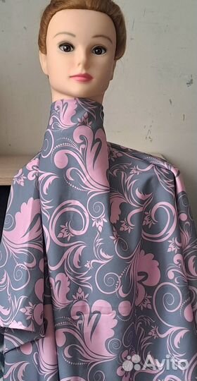 Отрез плательно-костюмной ткани