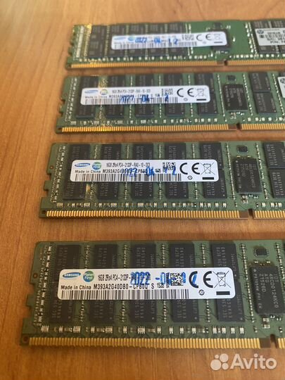 Оперативная память ddr4 16gb samsung