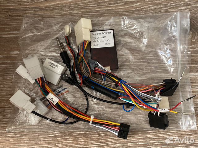 Комплект проводов для магнитолы android