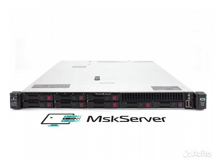 Сервер HP DL360 Gen10 8xSFF 2xGold 6138T 16Gb