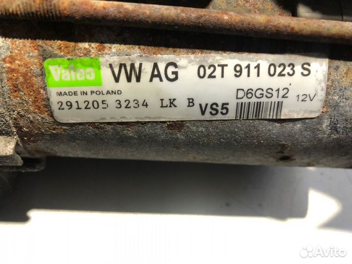 Стартер Audi A1 A3 Fabia Rapid Octavia Roomster