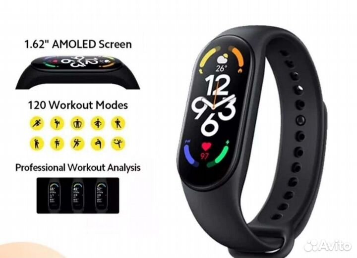 Фитнес браслет Xiaomi Mi Band 7