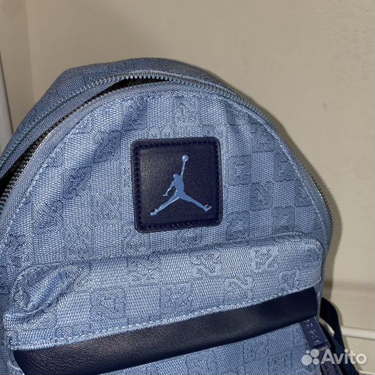 Рюкзак jordan monogram mini синий