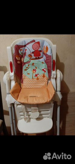 Стульчик для кормления chicco polly