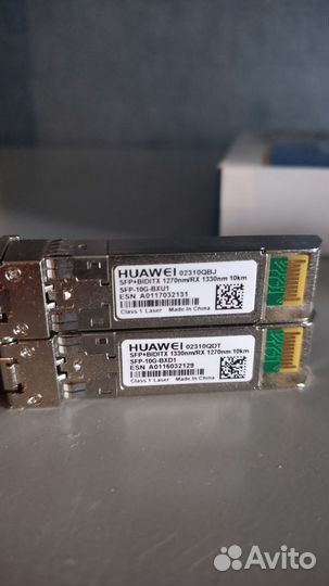 Трансиверы Huawei SFP разные