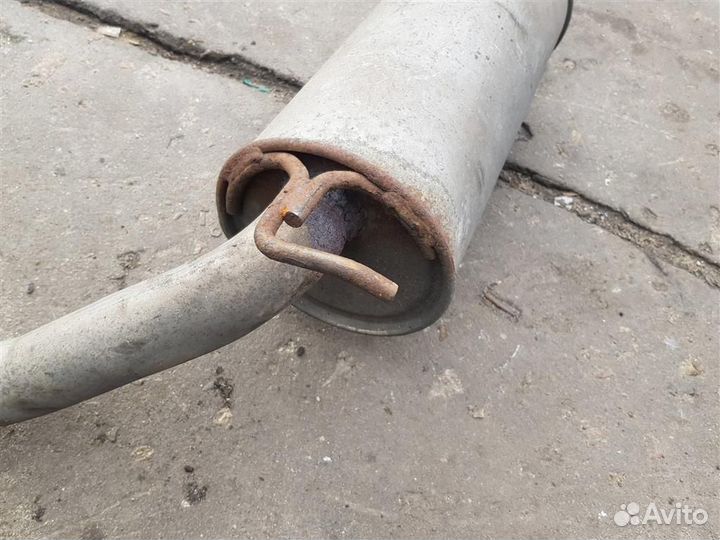 Труба выхлопная (Глушитель) форд Connect