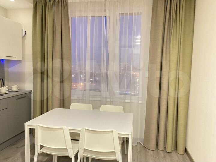 1-к. апартаменты, 40 м², 12/21 эт.