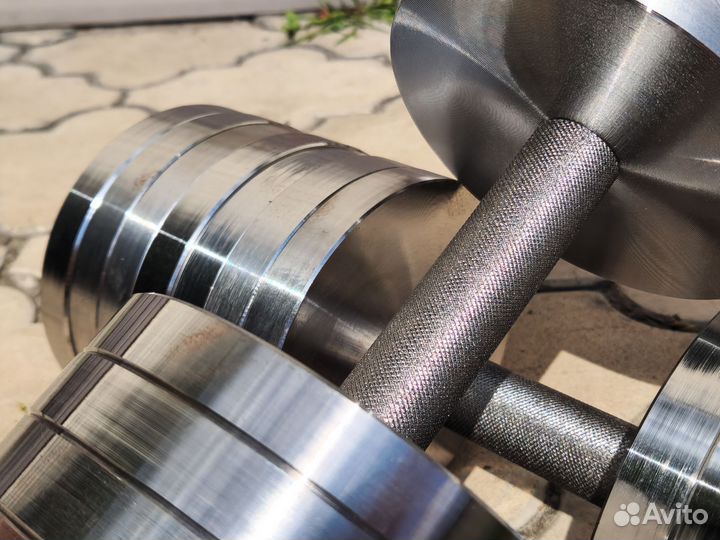 Гантели стальные