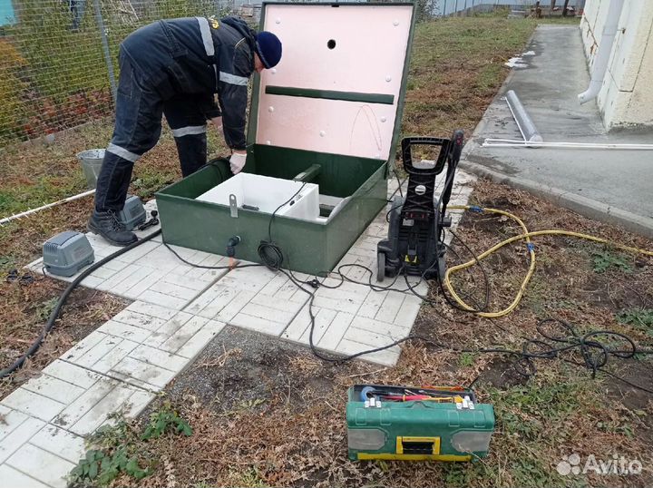 Септик с установкой топас