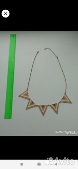 Серьги, бусы, колье