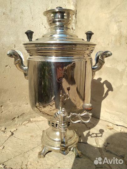 Самовар угольный Банка