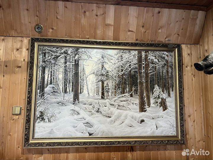 Картины. (копия Шишкина) А.Савельев