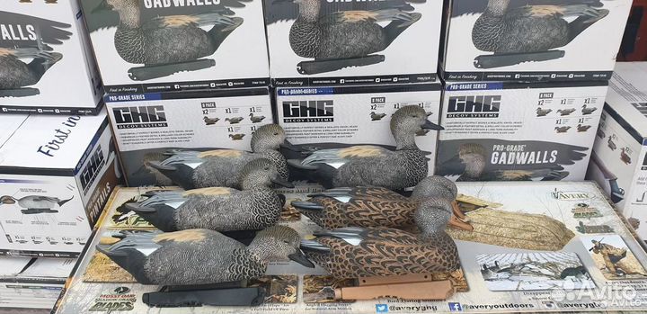 Чучела Серой утки GHG Pro-Grade Gadwalls