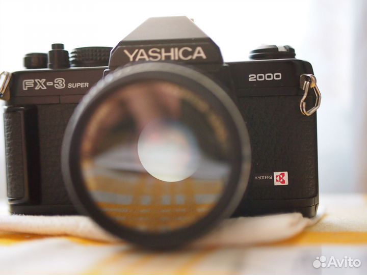 Пленочный зеркальный фотоаппарат Yashica