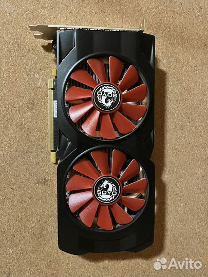 Видеокарта Soyo rx580 8gb 2048sp