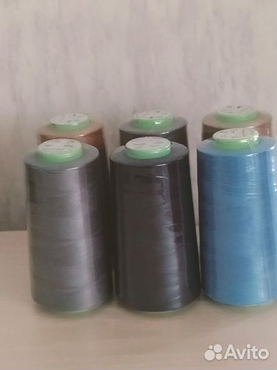 Нитки швейные бабины