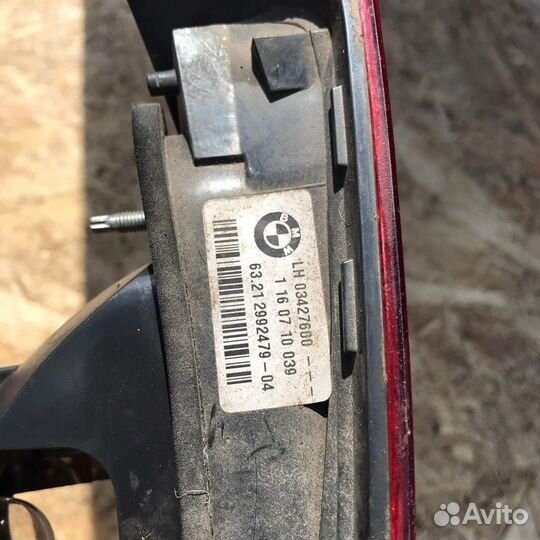 Фонарь задний левый Bmw X1 E84 2014