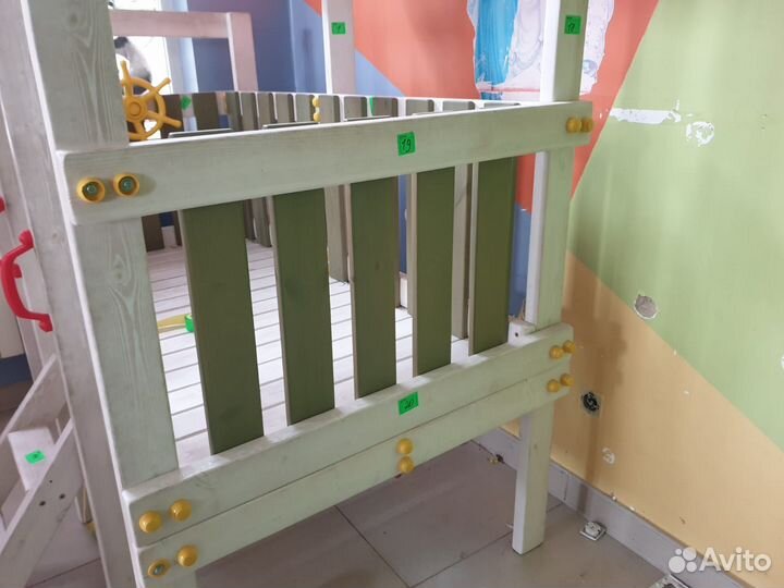 Детский игровой домик, деревянный