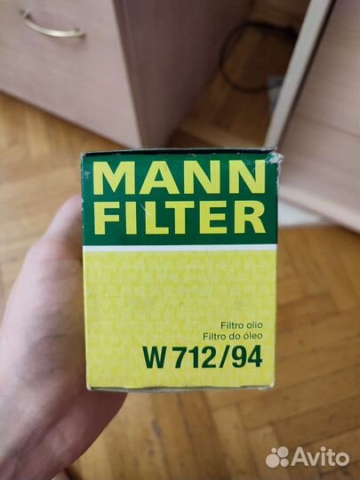 Mann filter W 712/94 масляный фильтр