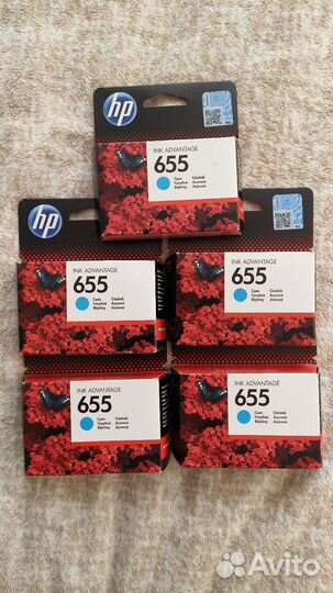 Картридж HP 655 (CZ110AE) голубой