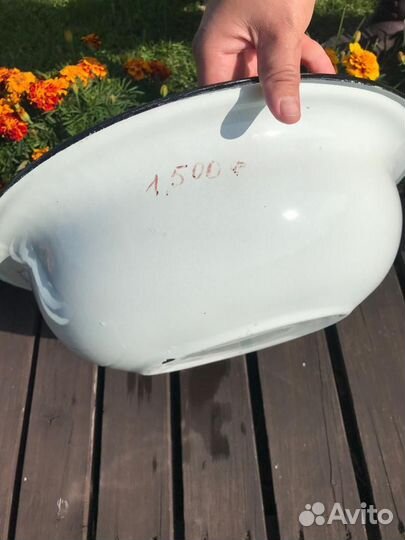 Таз алюминиевый