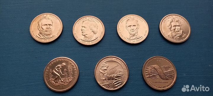 Монеты америки