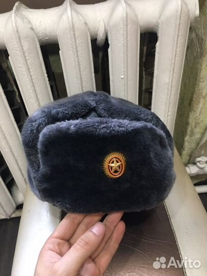 Шапка ушанка армейская