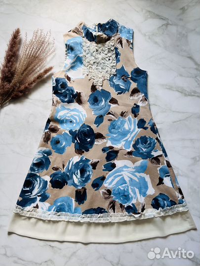 Платье летнее для девочки 11 лет(146) Nina Matilda