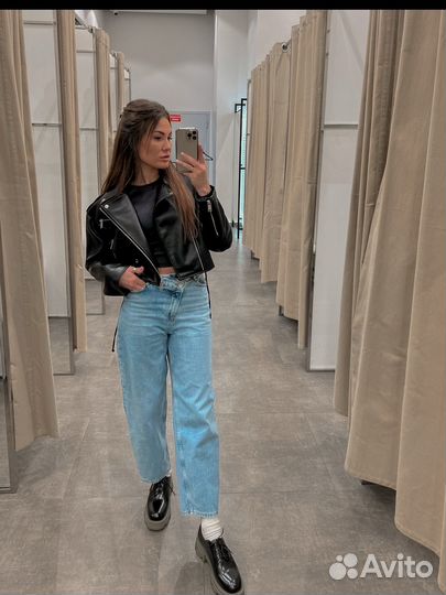 Джинсы zara 34