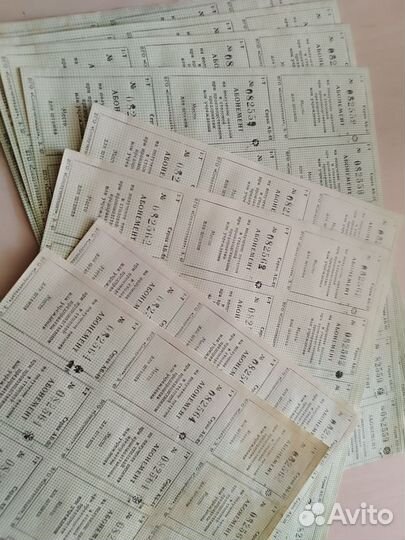 Талоны на питание СССР