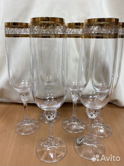 Бокалы для шампанского bohemia