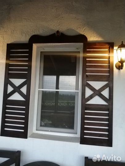 Ставни на деревянные окна