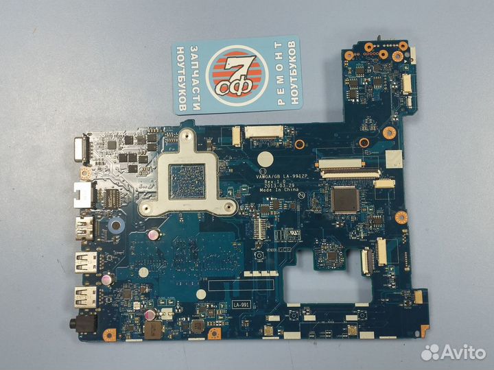 Матплата Lenovo G505 LA-9912P на запчасти донор