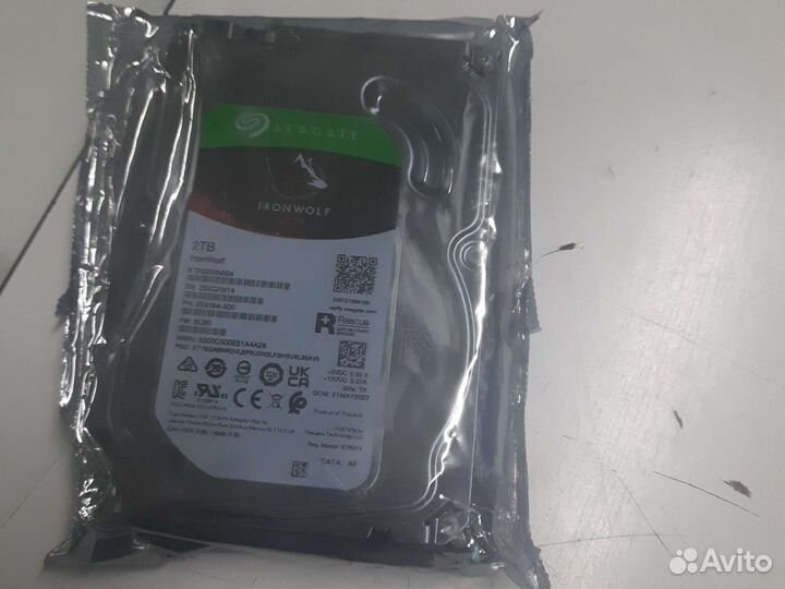 Жесткий диск ST2000VN004 Seagate sata-III 2Tb NAS