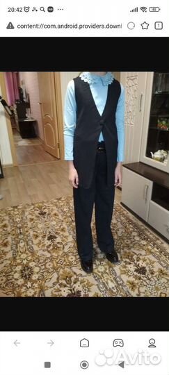 Жакет школьный