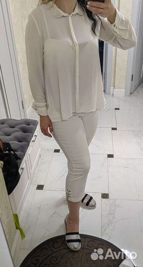 Блуза и капри