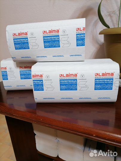 Бумажные полотенца листовые