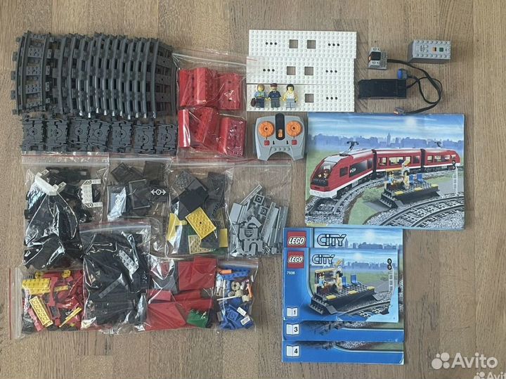 Lego city 7938 Пассажирский Поезд