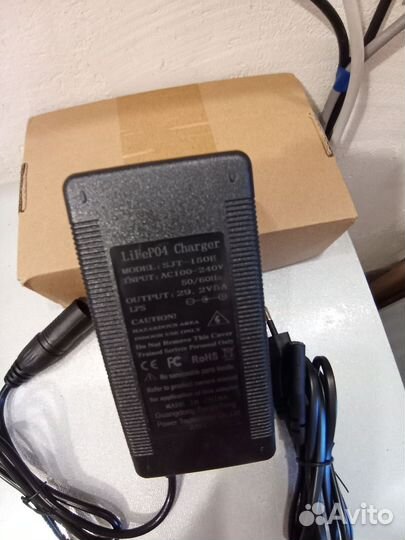 Зарядное 5А/10А для LiFePo4 АКБ инвалидной коляски