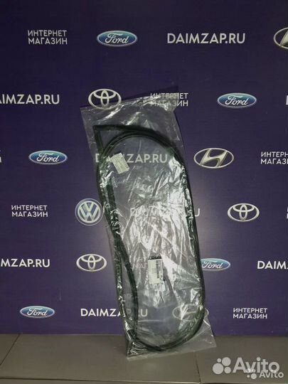 Молдинг (уплотнитель) зад. стекла hyundai solaris