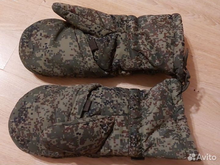 Рукавицы флисе зимние