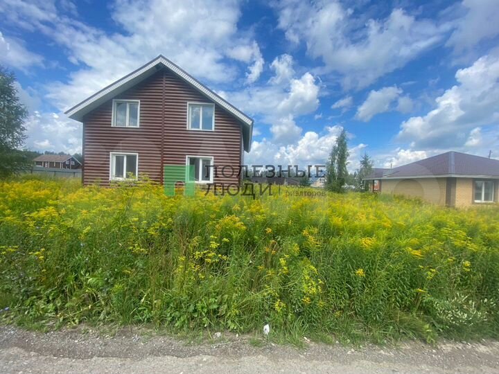 Коттедж 115 м² на участке 12 сот.