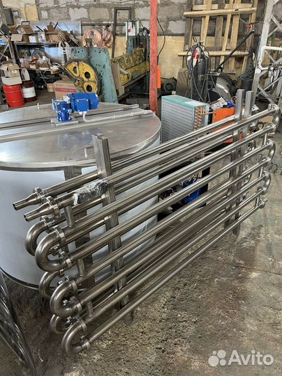 Теплообменник для молока трубчатый