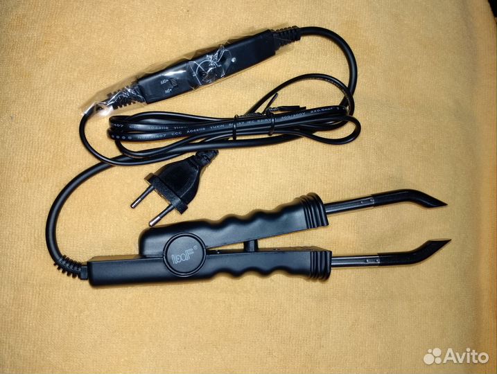 Щипцы для наращивания волос новые