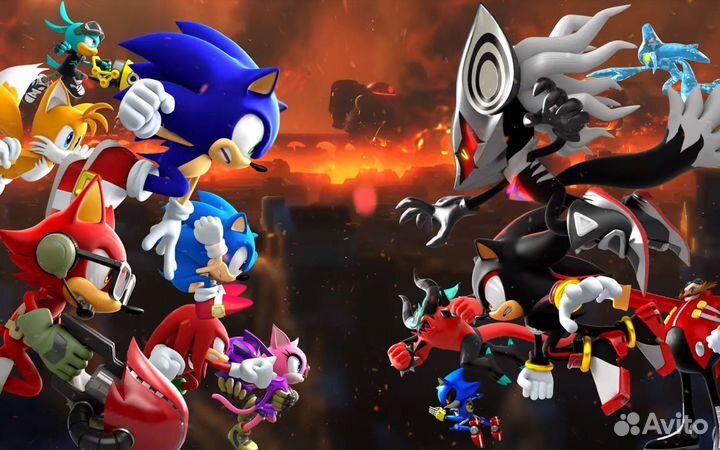 Sonic forces на PS4 PS5